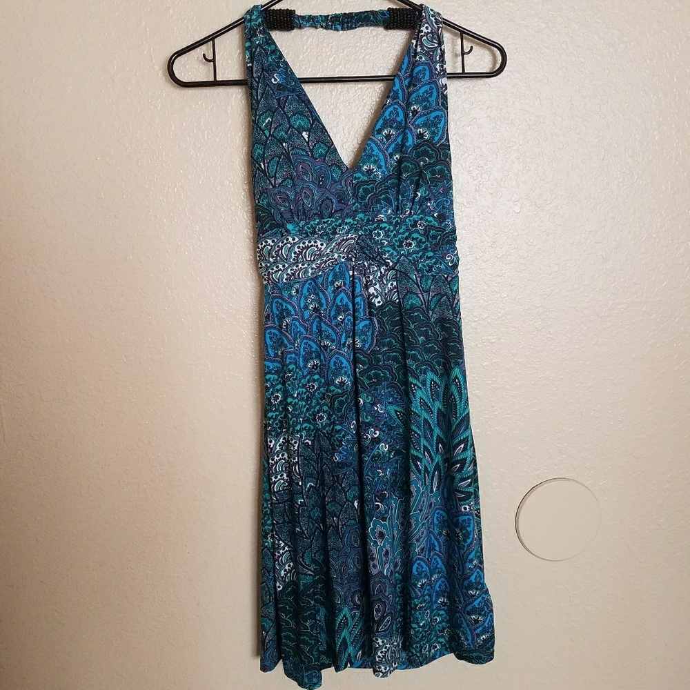 5 th & Love blue halter dress